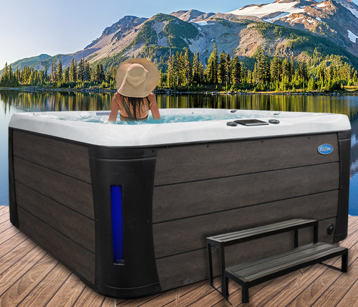 Calspas hot tub being used in a family setting - hot tubs spas for sale Flint